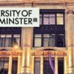 Part fee Scholarships 2022 At University of Westminster in UK