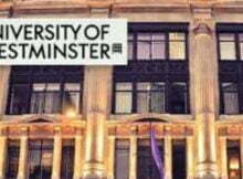 Part fee Scholarships 2022 At University of Westminster in UK