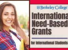 International Need-Based Grants 2022 at Berkeley College in USA