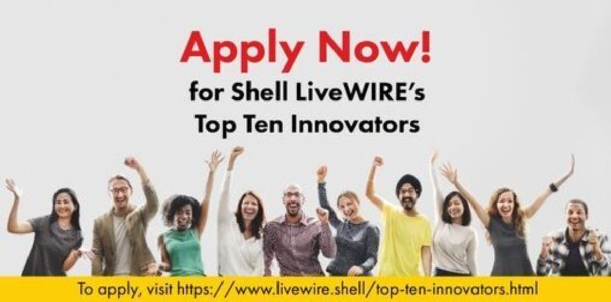 2022 Shell LiveWIRE Top Ten Innovators Global Competition for Innovators
