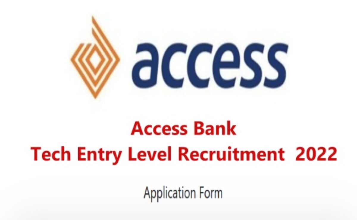 Access Bank Entry-Level Tech Recruitment 2022 for graduates