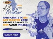 BIC Art Master Africa 2022 competition for artists from Africa and Middle East