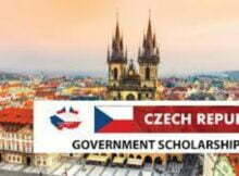 Czech Government Scholarships 2023/2024 in the Czech Republic