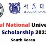 Global Hope Scholarships 2022 at Seoul National University in South Korea