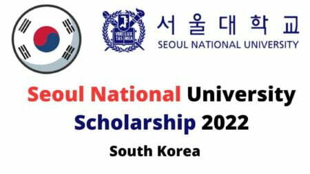 Global Hope Scholarships 2022 at Seoul National University in South Korea