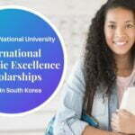 International Academic Excellence Scholarships 2022 at Chonnam National University in South Korea