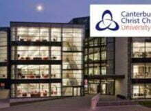 International Students Scholarships 2022 at Canterbury Christ Church University in UK