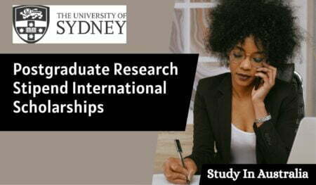 Research Stipend International Scholarships 2022 in Graded Representation Theory at University of Sydney in Australia
