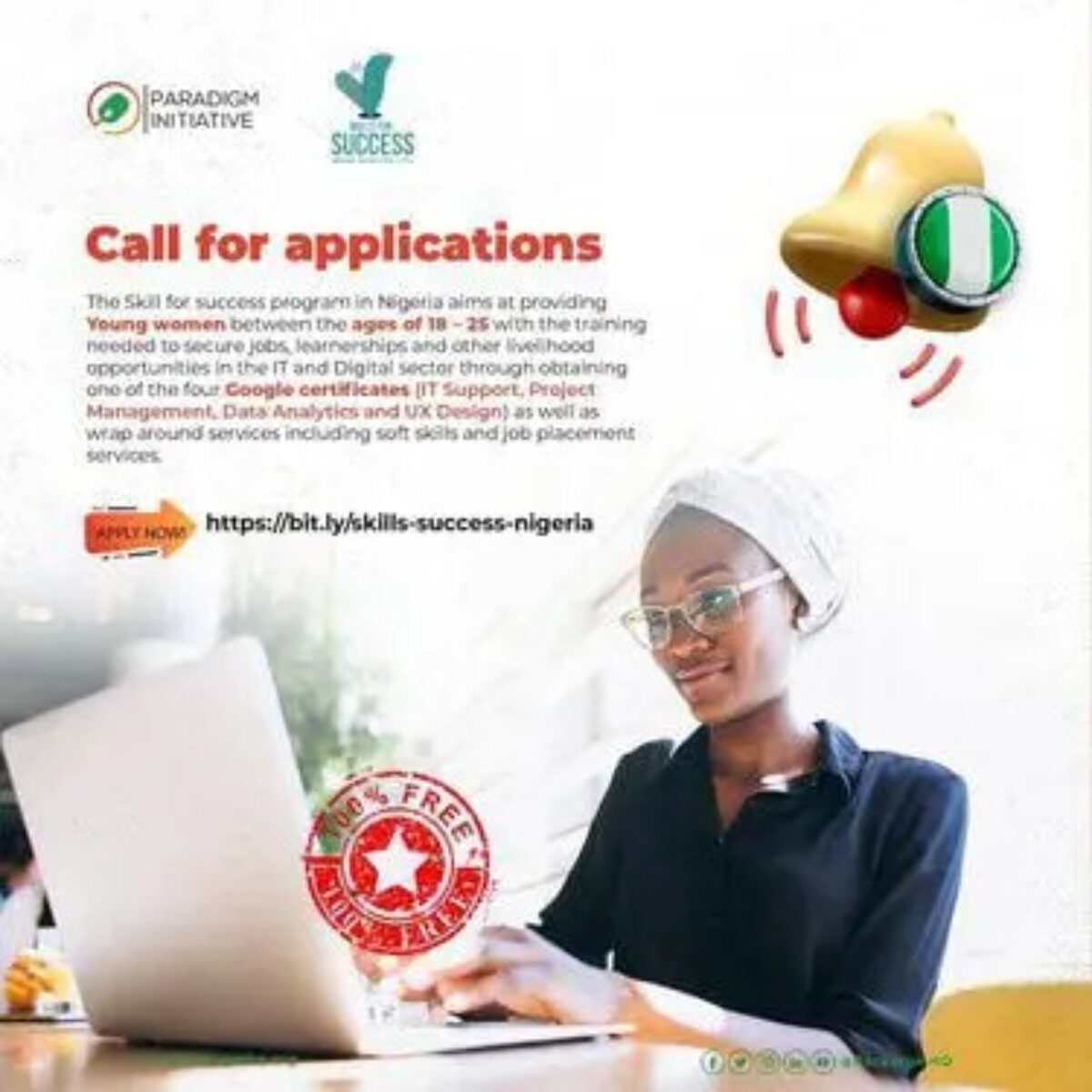 Skills4Success Training Program 2022 for Nigerian women