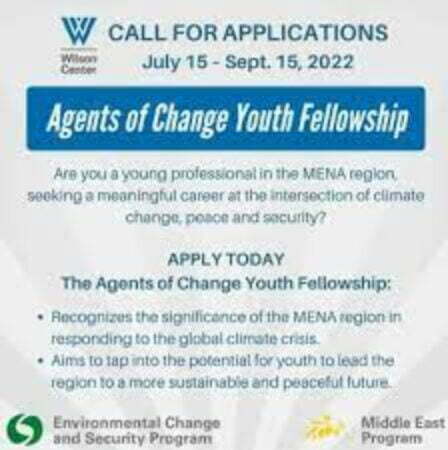 The Wilson Center Agents of Change Youth Fellowship 2022/2023