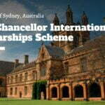 Vice-Chancellor International Scholarship Scheme 2022 at University of Sydney in Australia
