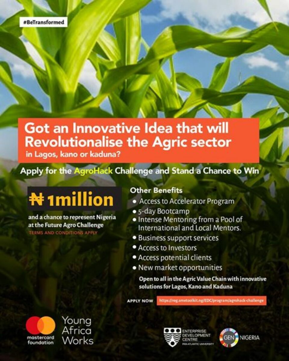 2022 AgroHack Challenge for Nigerian Agriculture Entrepreneurs