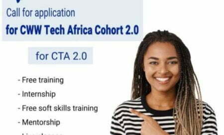 2022 CWW Tech Africa Training & Internship Program for Africans