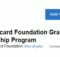 2022 Mastercard Foundation Graduate Internship Program for Africans