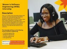 2022 mPharma Women in Software Engineering (WiSE) Internship Program for Women