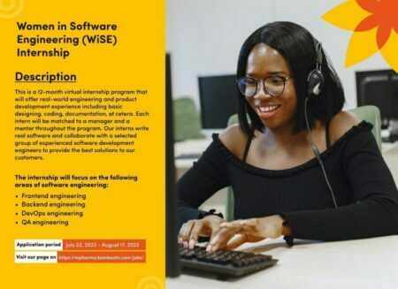 2022 mPharma Women in Software Engineering (WiSE) Internship Program for Women