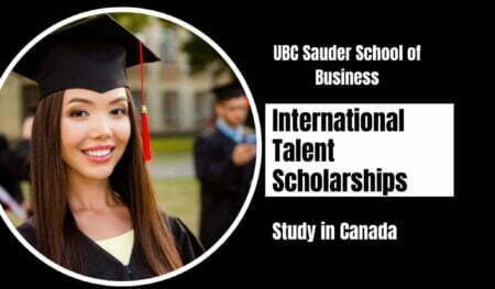 2023 International Talent Masters Scholarships at UBC Sauder School of Business in Canada