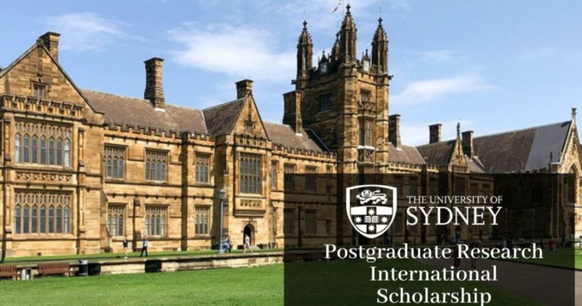 International Postgraduate Scholarships 2022 at University of Sydney in Australia