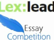 2022 Lex:lead Essay Competition for Students in Developing Countries