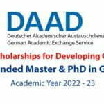DAAD/MIPLC International Masters Scholarships 2022 for Developing Countries in Germany