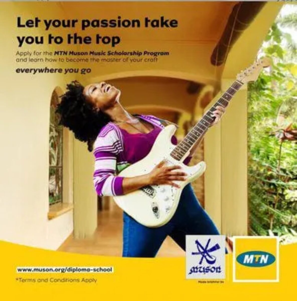 MTN Foundation/Muson Music Scholarship Program 2022/2023 for aspiring Musicians