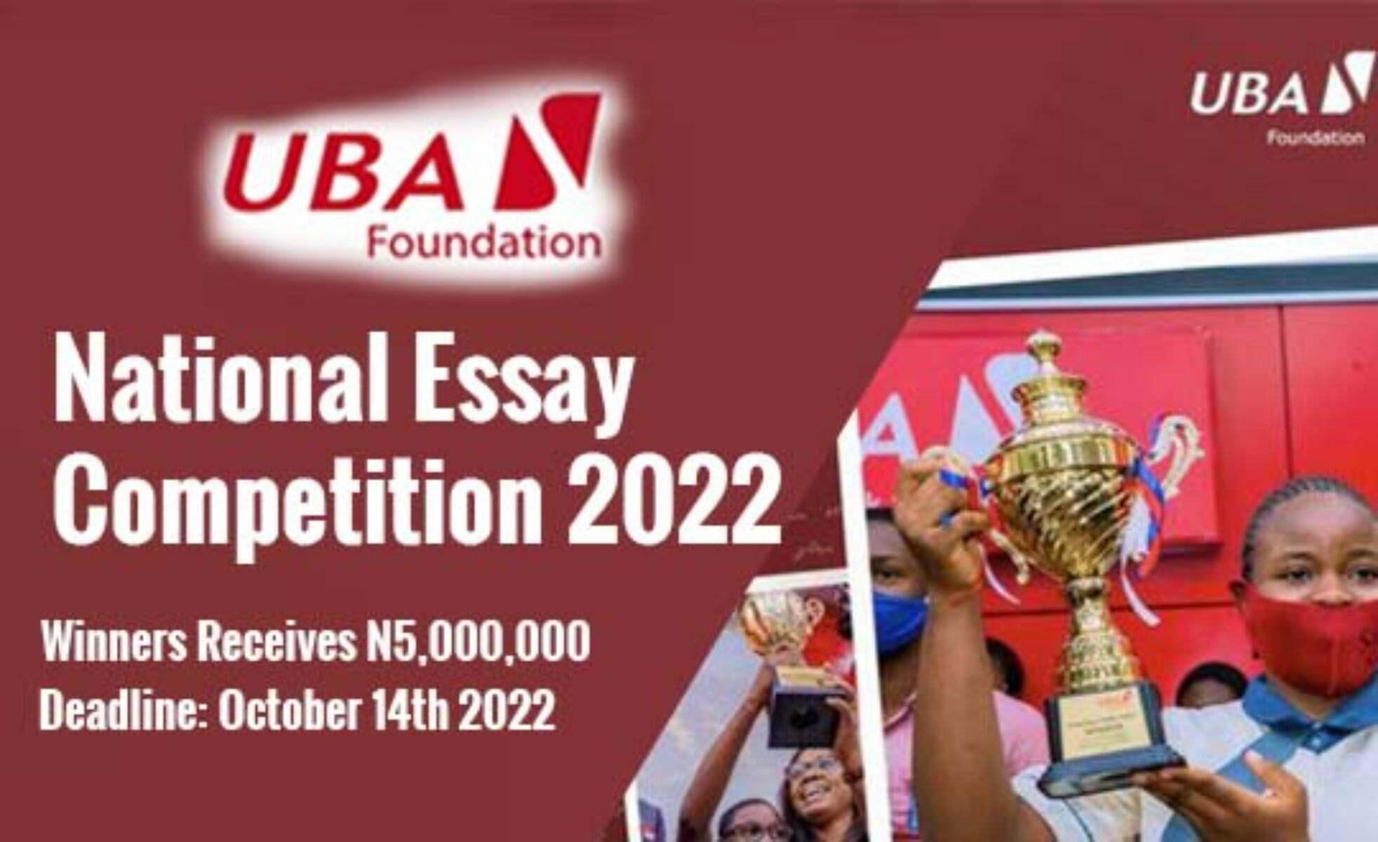 uba essay competition 2022 result