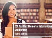 2023 ECA Ray Hart Memorial International Scholarship at University of Western Australia