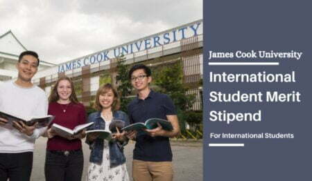 2023 International Merit Stipend Scholarship at James Cook University in Australia