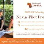2023/2024 Princeton in Africa Nexus Fellowship Program for African Professionals