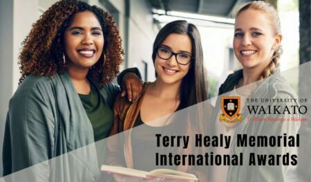 Terry Healy Memorial International Awards 2022 at University of Waikato in New Zealand