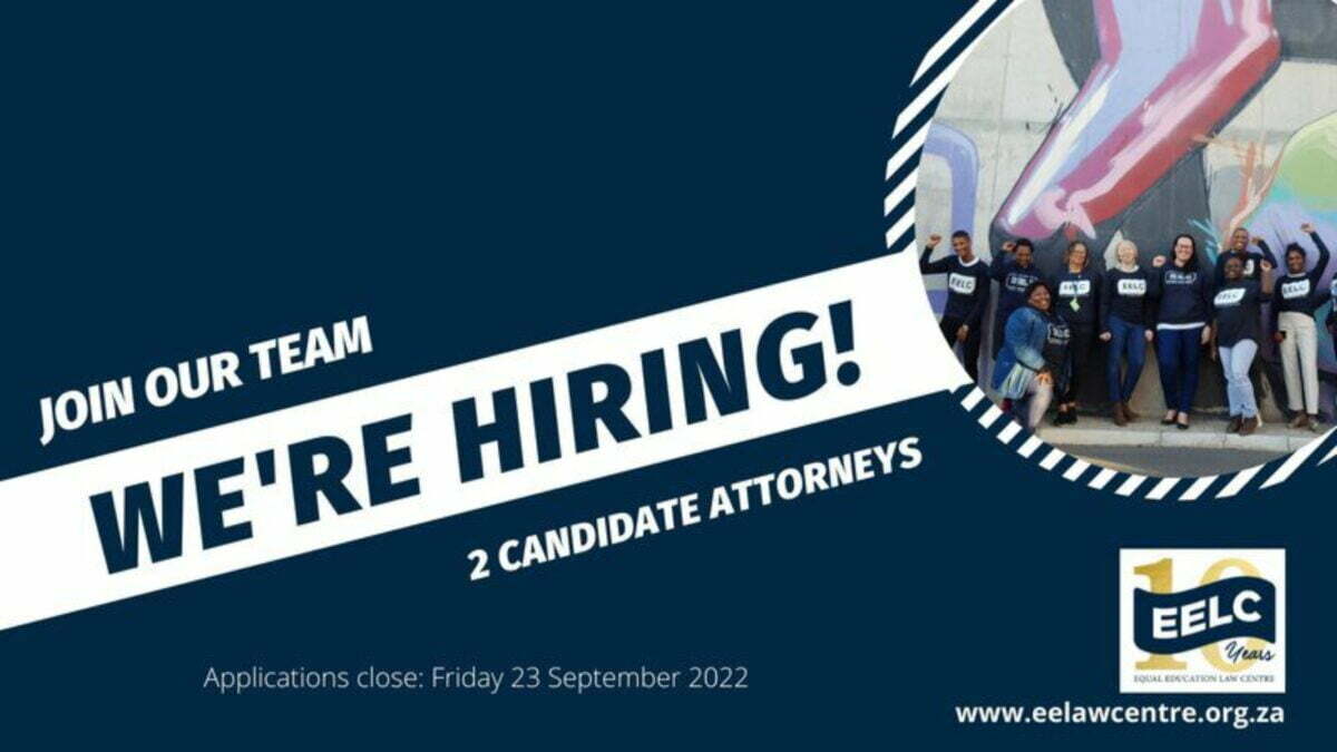 The Equal Education Law Centre (EELC) Bertha Justice Fellowship Programme 2023 for Skilled Attorneys & Law graduates