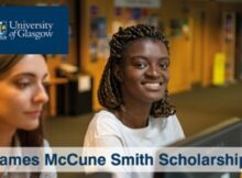 Application for the University of Glasgow 2023 James McCune Smith Scholarships