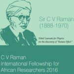 C V Raman International Fellowship 2022 for African Researchers