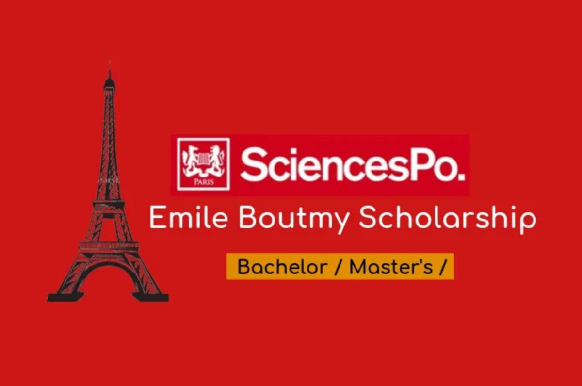 Emile Boutmy Scholarships 2023 At Sciences Po University in France