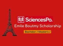 Emile Boutmy Scholarships 2023 At Sciences Po University in France