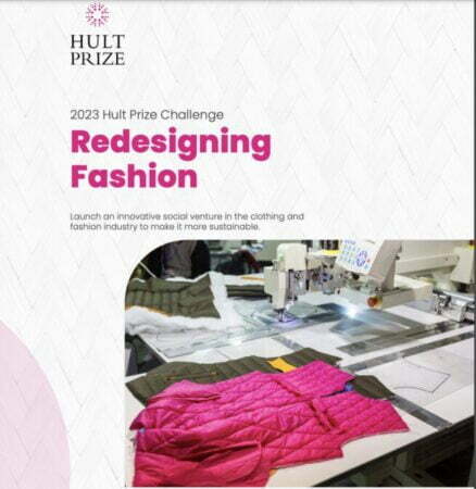 Hult Prize Challenge 2023 on Redesigning Fashion