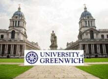 International Scholarship 2023 at University of Greenwich in UK