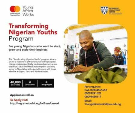 Transforming Nigerian Youths Program for Nigerians