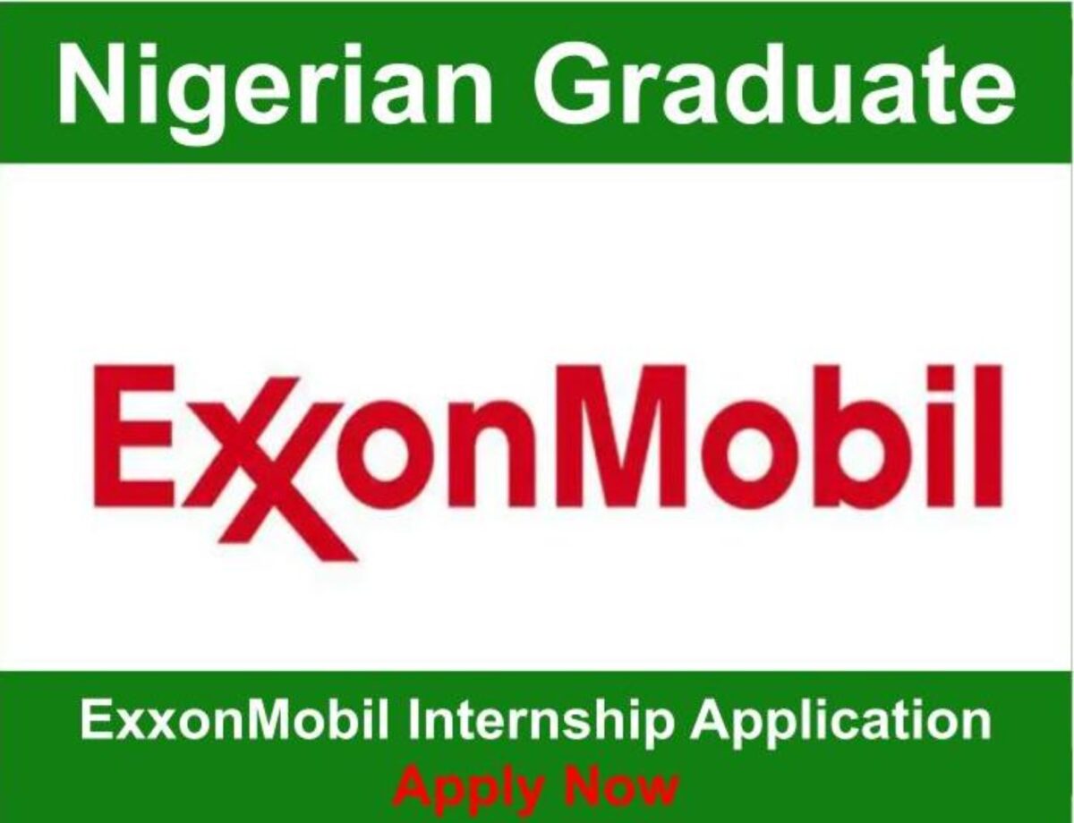 Upstream Graduate Internship Programme 2022/2023 by ExxonMobil