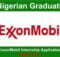 Upstream Graduate Internship Programme 2022/2023 by ExxonMobil