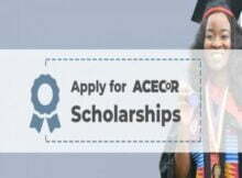 World Bank ACECoR Scholarships 2023 for African Students