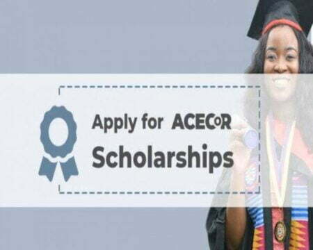 World Bank ACECoR Scholarships 2023 for African Students