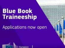 European Commission Blue Book Traineeship Program 2023