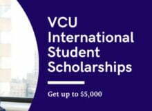 VCU International Student Scholarship in USA 2023-2024