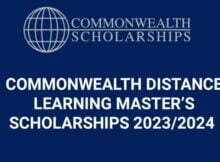 2023 Commonwealth Distance Learning Master’s Scholarships