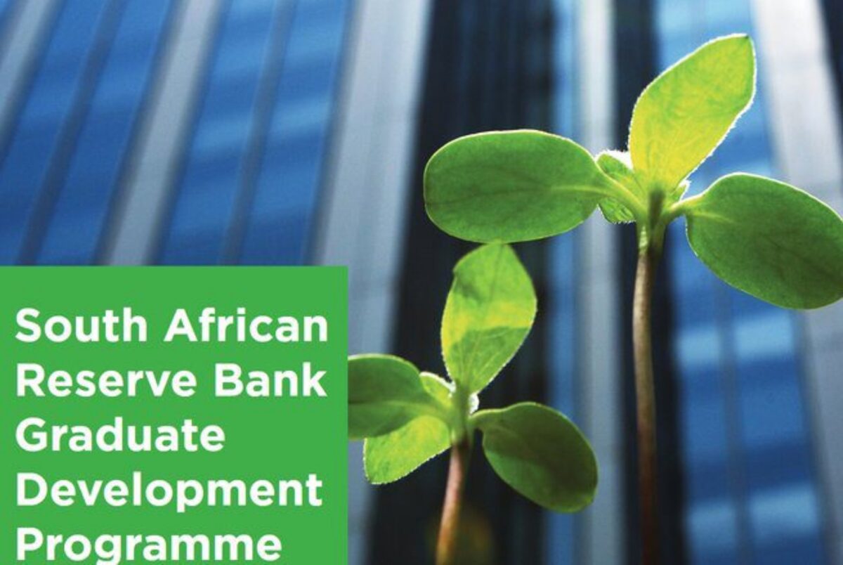 2023 South African Reserve Bank Graduate Development Programme