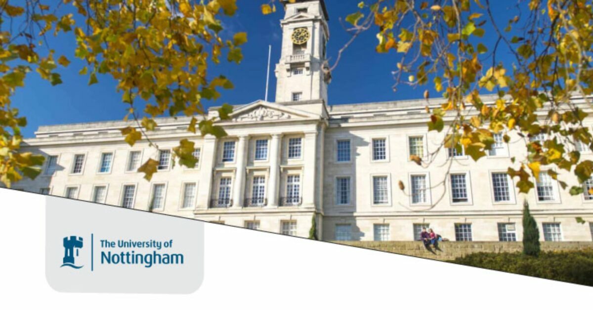 2023 University of Nottingham International Postgraduate Students Scholarships