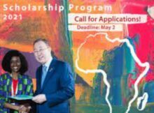 2023 Ban Ki-moon Global Citizen Scholarship Program