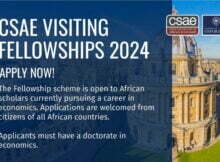 CSAE Short-Term Fellowships 2024 at University Of Oxford