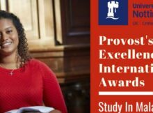 Provosts Excellence International Awards 2023 at University of Nottingham